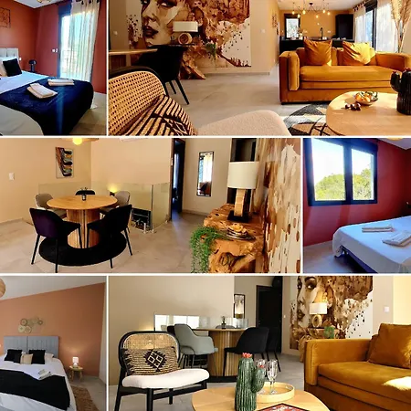 Casa Corsa - T4 Classe 4 Etoiles - Grande Terrasse Et Jardin *