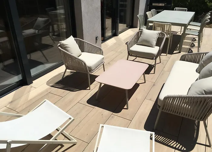 Ferienhaus Casa Corsa - T4 De Standing Avec Grande Terrasse Et Jardin - Classe 4 Etoiles *