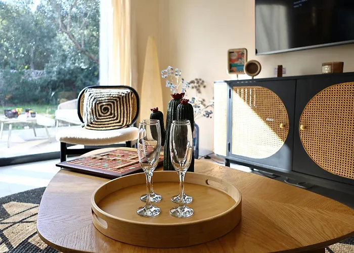 Casa Corsa - T4 De Standing Avec Grande Terrasse Et Jardin - Classe 4 Etoiles Ferienhaus Bonifacio (Corsica)